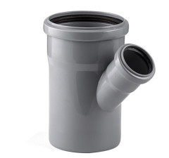 Тройник канализационный d110х50/45 СТАНДАРТ КОНТУР