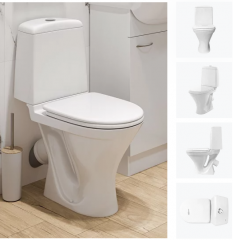 Унитаз-компакт АТТИКА Комфорт SANITA