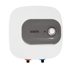 Водонагреватель электрический накопительный OASIS KN-10L над раковиной