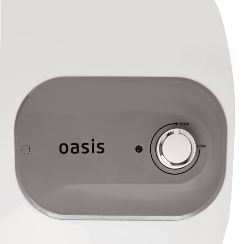 Водонагреватель электрический накопительный OASIS KN-10L над раковиной