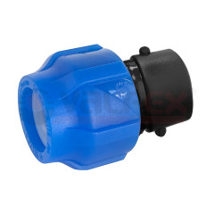 Муфта разъемная ВР ф32х3/4" ПЭ VF