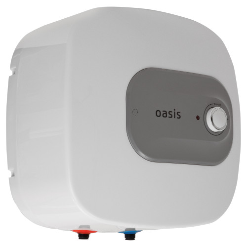 Водонагреватель электрический накопительный OASIS KN-15L над раковиной