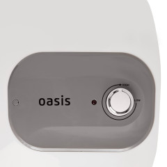 Водонагреватель электрический накопительный OASIS KN-15L над раковиной