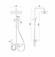 Душевая система SEA16-А001MG
