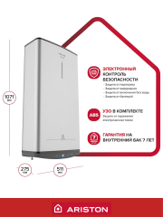 Водонагреватель накопительный электрический ARISTON ABSE VLS PRO INOX PW 80