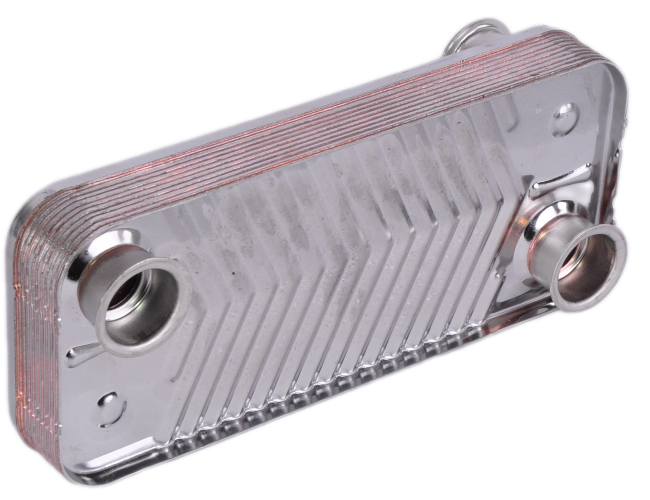 Теплообменник вторичный ГВС Navien 13-24 (30004995А)