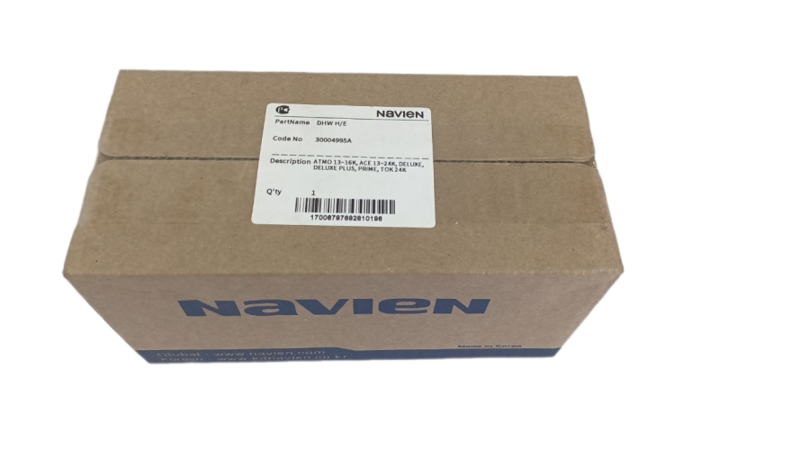 Теплообменник вторичный ГВС Navien 13-24 (30004995А)