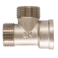 Тройник 1/2&quot; В-Н-Н латунь СТМ