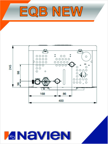Котел электрический Navien EQB-08HW (NEW) (220/380в)