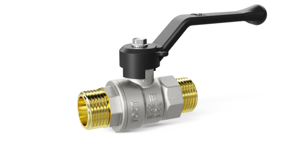 Кран шаровой латунный LD Pride 47.15 Ду15 Н-Н рычаг