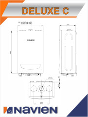Котел газовый настенный Navien Deluxe С- 13K