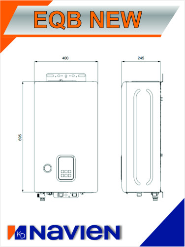 Котел электрический Navien EQB-15HW (NEW) (380в)