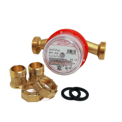 Счетчик горячей воды СГВ-20 со штуцерами БЕТАР