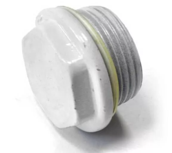 Заглушка левая к алюминиевому радиатору с прокладкой силикон