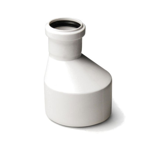 Переход эксцентрический канализационный бесшумный Ф110х50 УЮТ КОНТУР