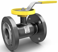 Кран шаровой стальной фланцевый КШЦФ DN 100/80 PN25 Regula