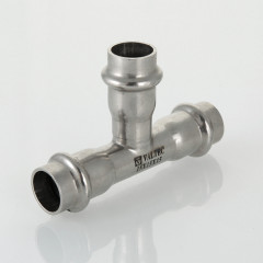 Тройник переходной из нержавеющей стали 18х15x18 пресс VTi.931