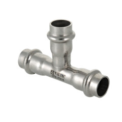 Тройник переходной из нержавеющей стали 18х15x18 пресс VTi.931