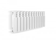 Радиатор биметаллический OASIS 350/80/4 (0.4 кВт)