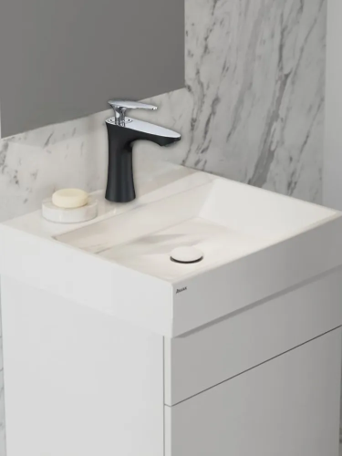 Смеситель для умывальника одноручный LOT1-A010YB