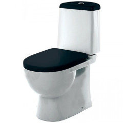 Унитаз-компакт BEST Black Comfort SANITA LUXE