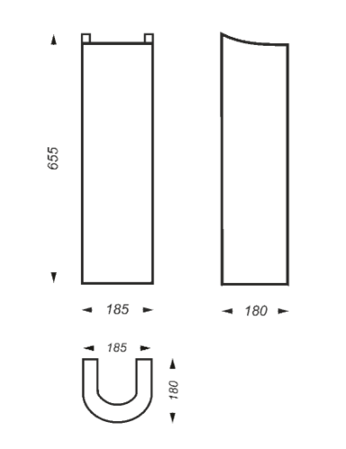 Пьедестал ART SANITA LUXE