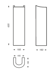 Пьедестал ART SANITA LUXE