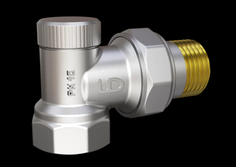 Клапан настроечный угловой 1/2" 59.15.В-ГШ.Н.У