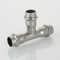 Тройник переходной из нержавеющей стали 28х22x22 пресс VTi.931