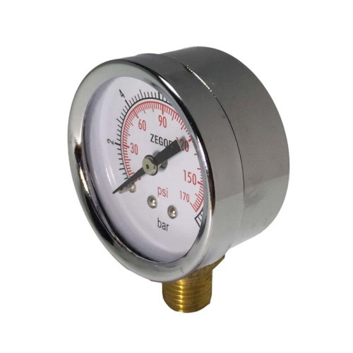 Манометр радиальный ф50 1/4" 12 бар ZEGOR YB-V12