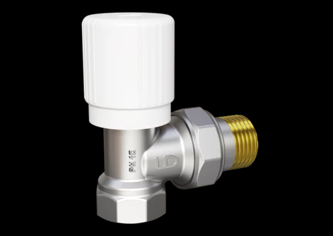 Клапан регулировочный угловой 1/2" 59.15.В-ГШ.Р.У