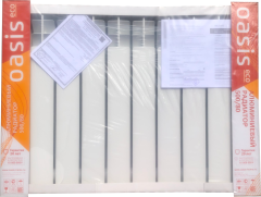 Радиатор алюминиевый OASIS ECO 500/80/10 (1.55 кВт)
