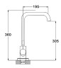 Смеситель для кухни одноручный ZAP4-B090