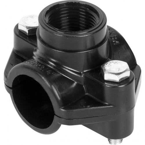 Седелка (крепление-болт) ф32х3/4" ПЭ