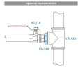 Ниппель переходной 3/4"-6/4" Н-Н латунь VTr.580