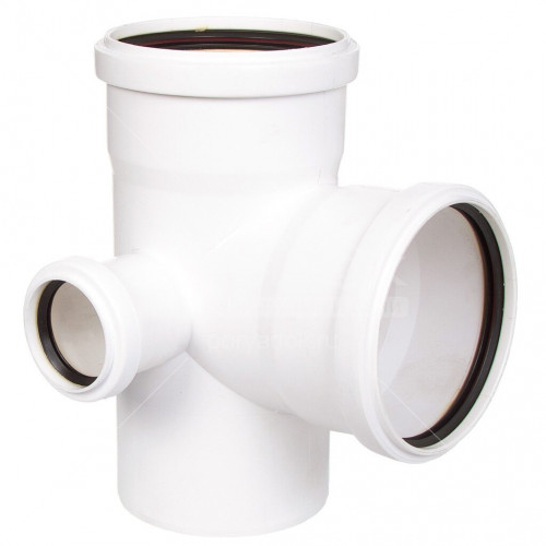 Крестовина канализационная бесшумная двухплоскостная левая 110х110х50/90 УЮТ