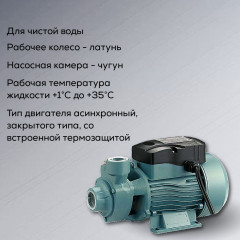 Насос поверхностный вихревой AB60 ZEGOR