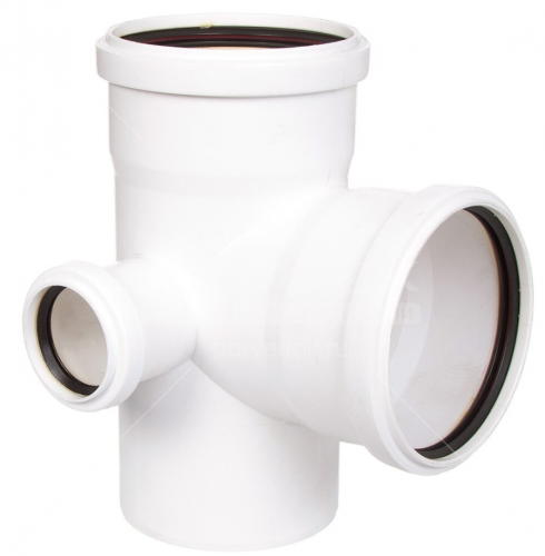 Крестовина канализационная бесшумная двухплоскостная правая 110х110х50/90 УЮТ