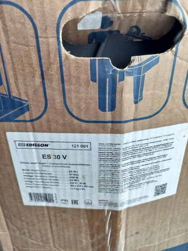 Водонагреватель электрический EDISSON ES 30 V 810718 УЦЕНКА