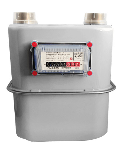 Счетчик газа G4T с термокоррекцией G1 1/4 левый