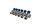 Коллектор 6 выхода х3/4" х1/2"х16 Н-В латунь ZEGOR QS-1662