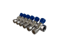 Коллектор 6 выхода х3/4" х1/2"х16 Н-В латунь ZEGOR QS-1662