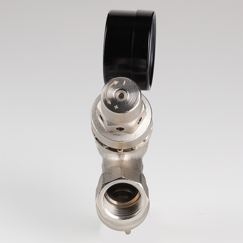 Редуктор давления с фильтром и манометром 1/2" В-В VT.082