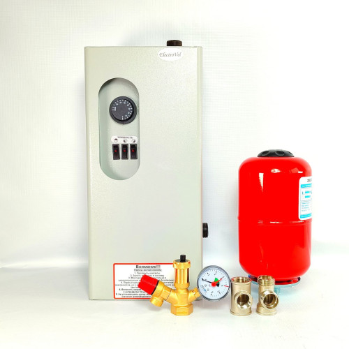 Электрический котел ЭПВМ- 6 кВт (до 60 м2) в сборе