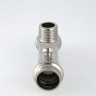 Тройник из нержавеющей стали НР 28х3/4" пресс VTi.933