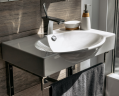Умывальник(раковина) INFINITY 76 на кронштейнах SANITA LUXE