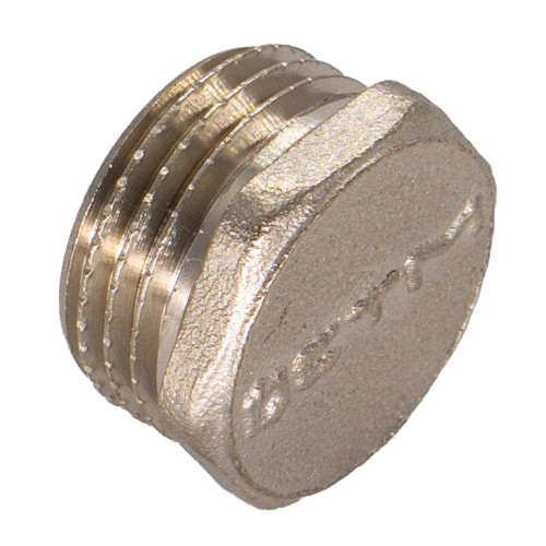 Пробка 1/2" НР латунь СТМ