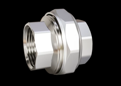 Муфта разъемная 1.0" В-В латунь LD