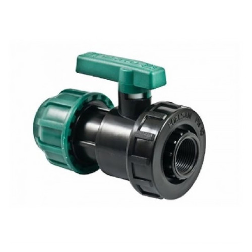 Кран шаровой разъемный ВР ф25х1/2" ПЭ