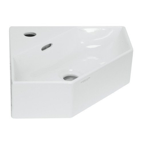 Умывальник  угловой  LINE мебельный SANITA LUXE